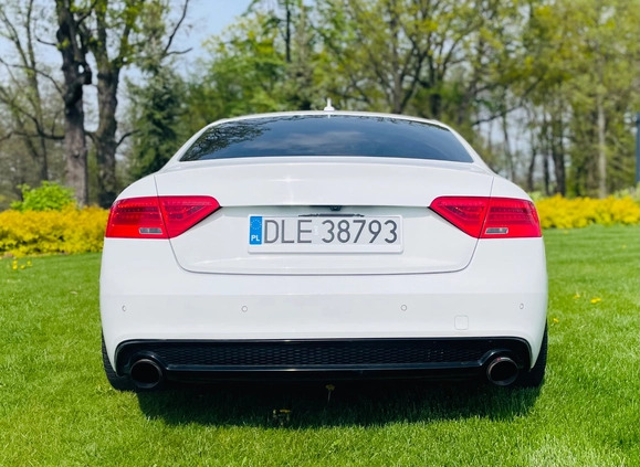 Audi A5 cena 66000 przebieg: 165600, rok produkcji 2013 z Legnica małe 67